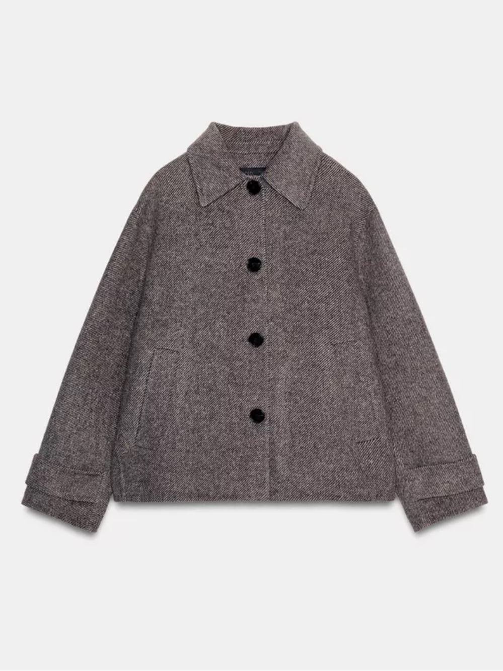ZARA SHORT WOOL COAT